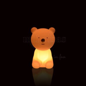 animal table lamp bedside small bear touch lamp for kids