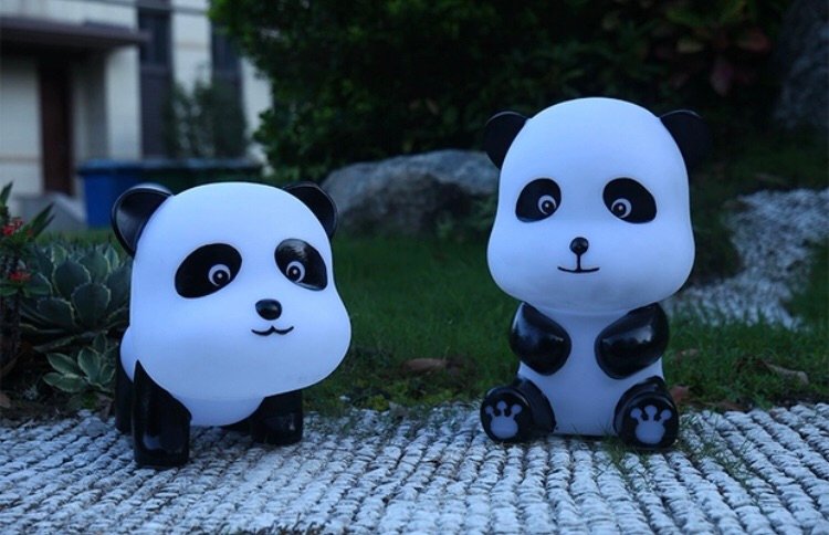 led Panda animal lights