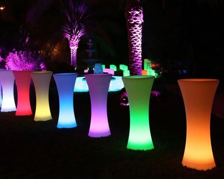 outdoor bar glow furniture