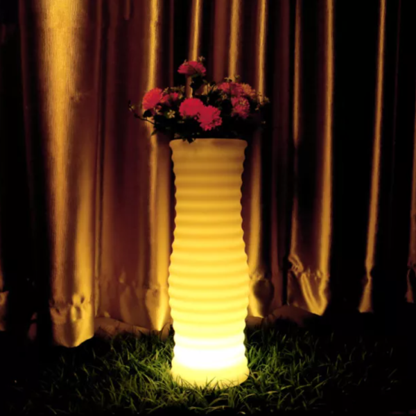 LED flower planters