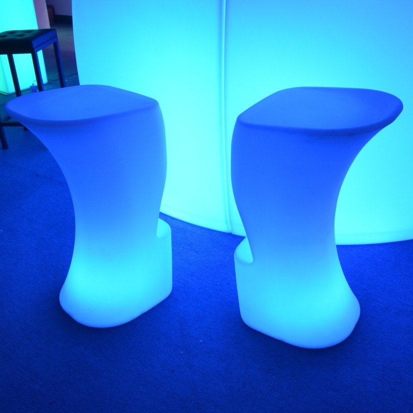 illuminated bar stool