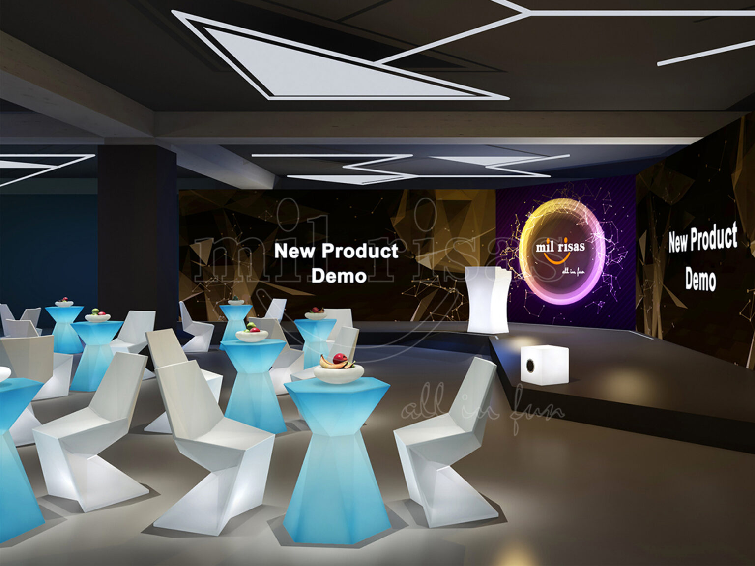 Elevate Your Product Launch with Stunning LED Bar Furniture