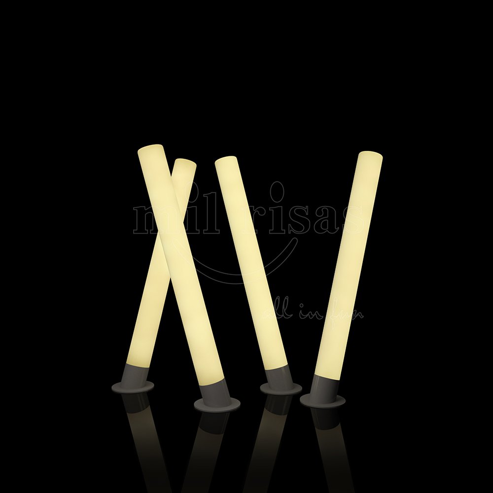 Outdoor LED Cylindrical Floor Lamp