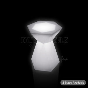 glowing LED bar cocktail table