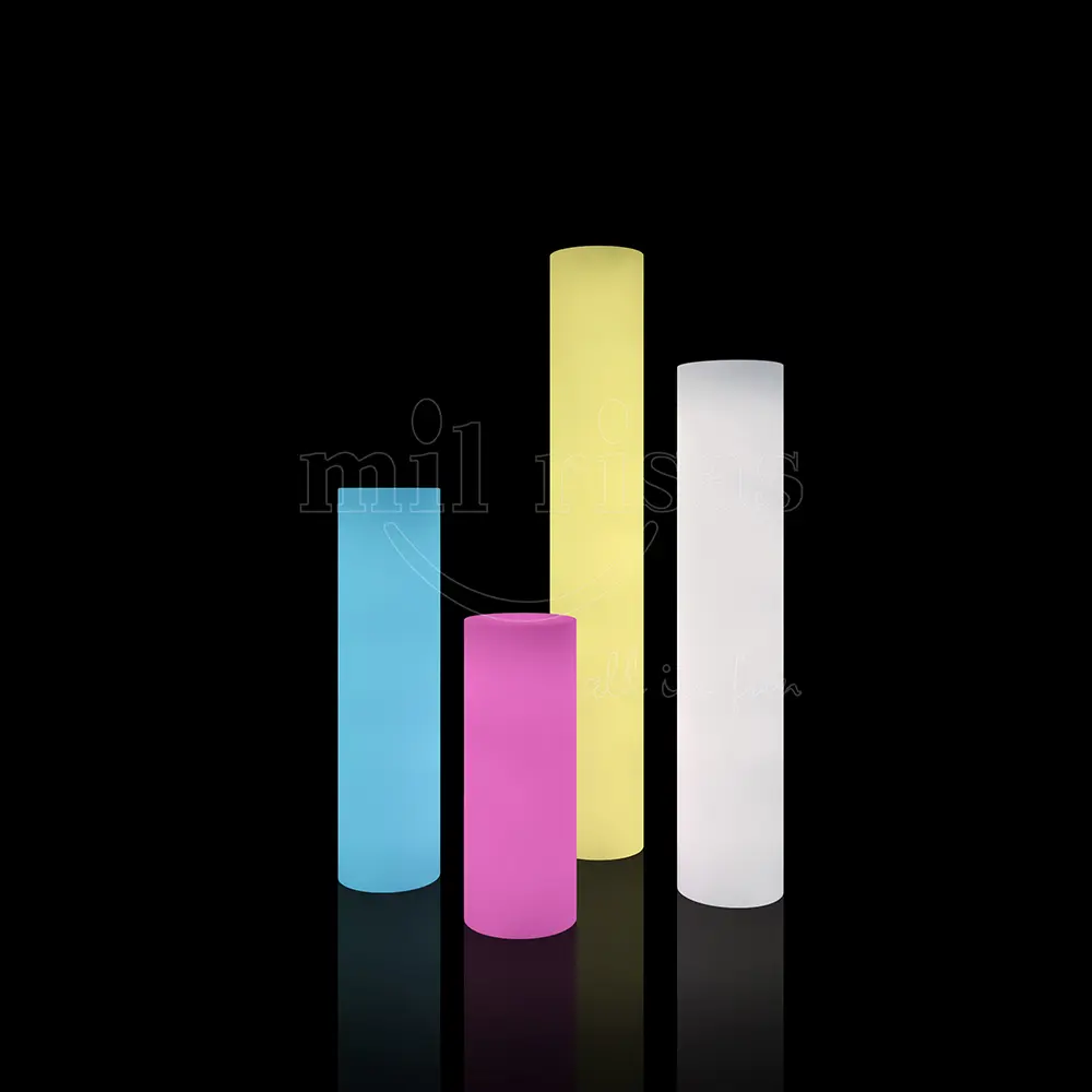 lampada da terra led batteria ricaricabile luci cilindriche da esterno