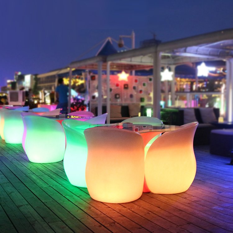 led lounge chair furniture outdoor