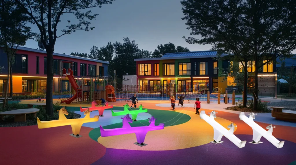 Brighten Your Kindergarten with Fun and Glowing Seesaws