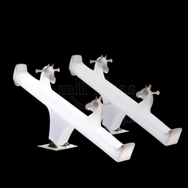 Horse Head Square Armrest Glowing Seesaws for Wholesale 1