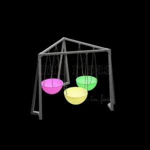 LED glowing swing with round seat for sale in china factory