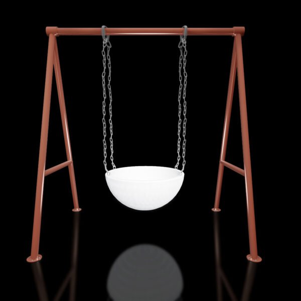 LED glowing swing with round seat for sale in china factory