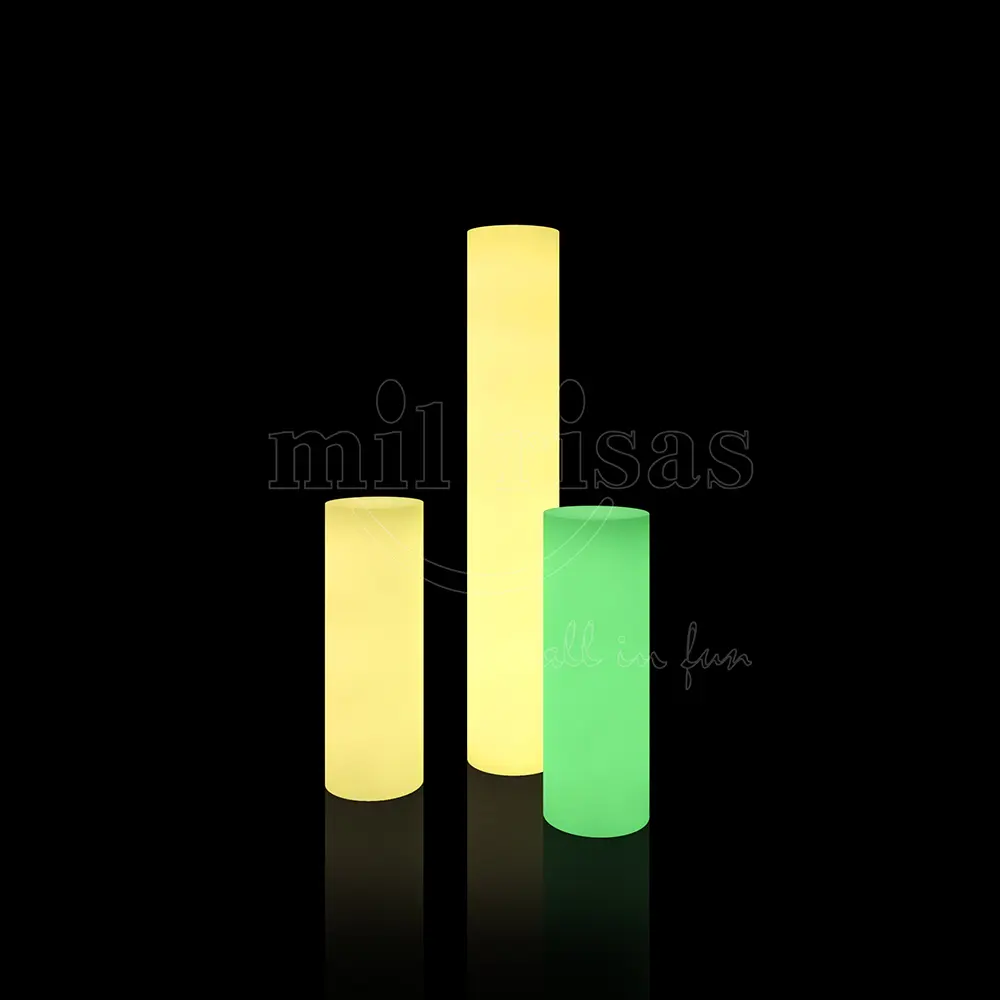 Lampada da terra a LED senza fili con luci decorative a batteria