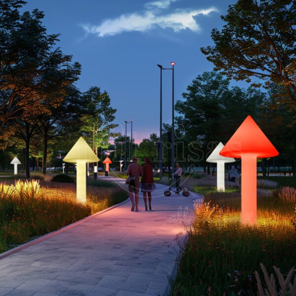 Enhance Safety and Beauty in Your Public Park with LED Mushroom Lights