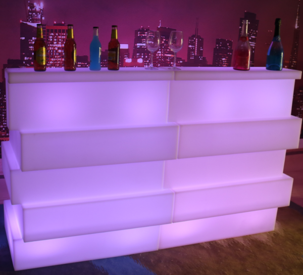 LED building blocks bar counter for sale