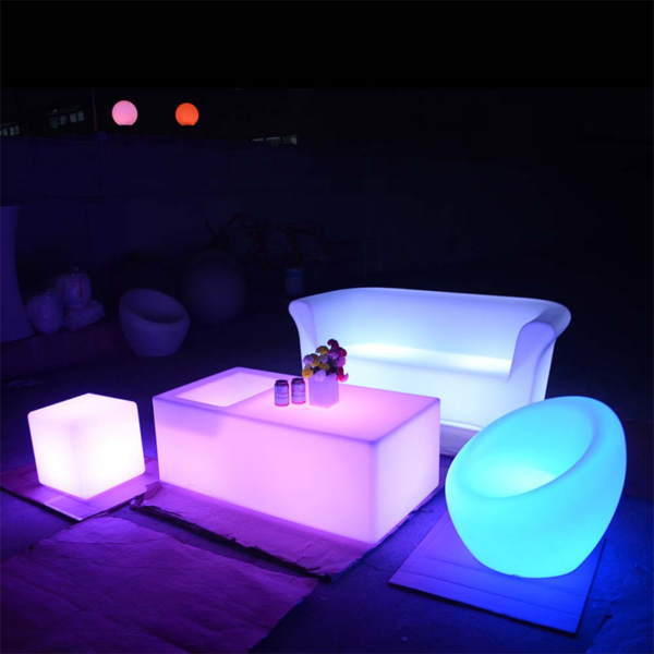 LED double back sofa set for sale