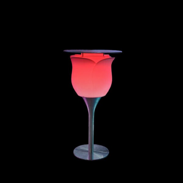 LED rose bar table