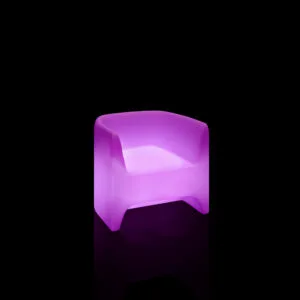Divano moderno con luci
