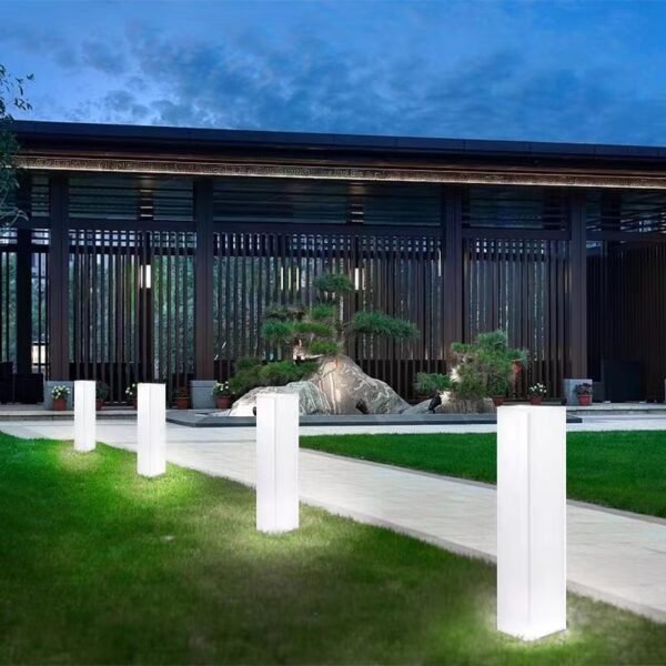 RGB LED Square Column Light 3