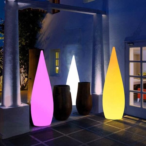 Water Drop Floor Lamps LED Landscape Light and Patio Swimming Pool Outdoor Garden Lights Events Decoration