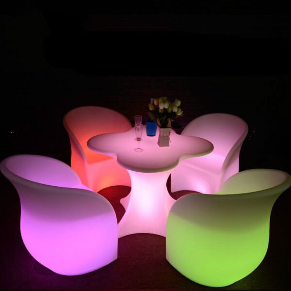 color changing LED single light up couch