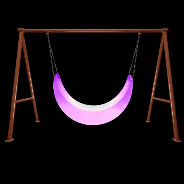 garden hanging chair with LED lights 1