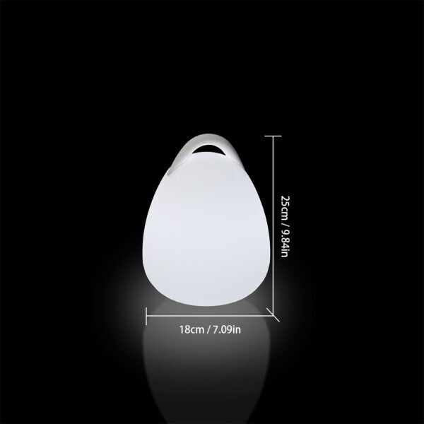 Size of LED Cordless Lamp