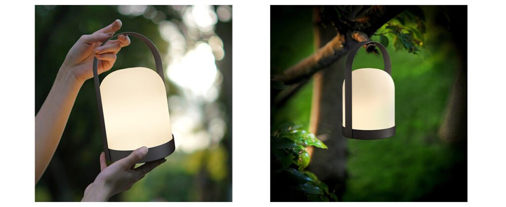 LED outdoor hanging lanterns