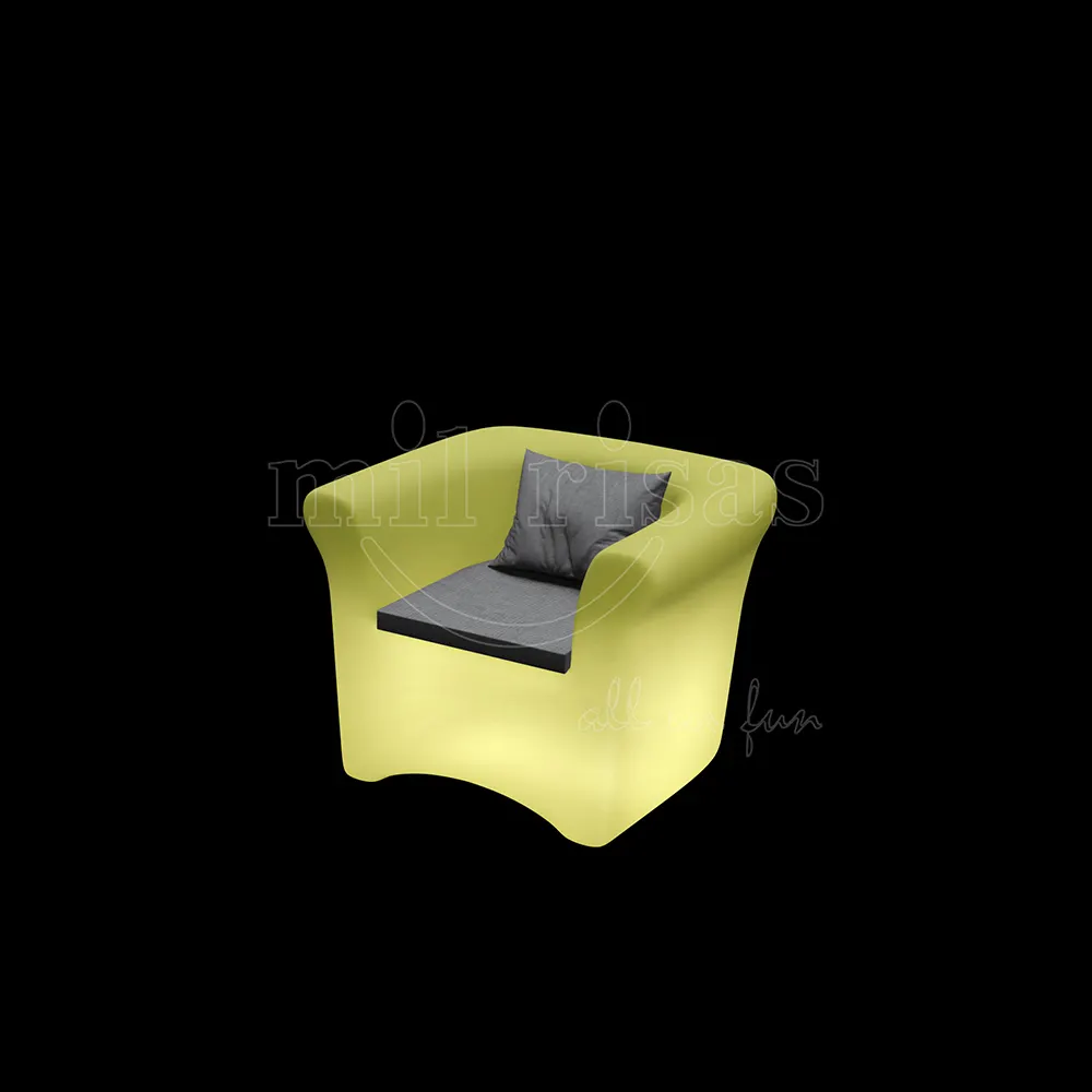 Single LED Couch with Light