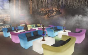 Elevating Shisha Events with LED Furniture in Saudi Arabia, Riyadh