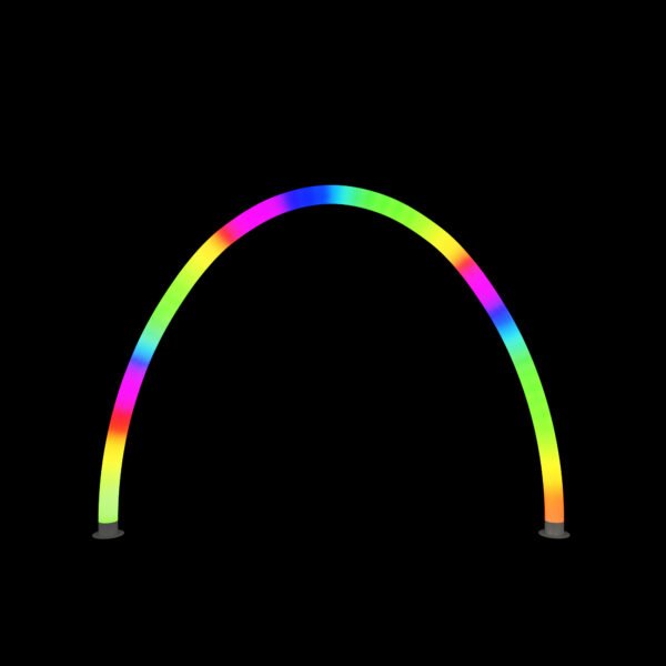 Rainbow Arch with RGB Lighting