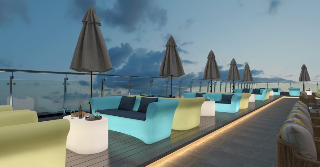 Breathe new life into your garden or patio with LED outdoor furniture sofa chairs and tables