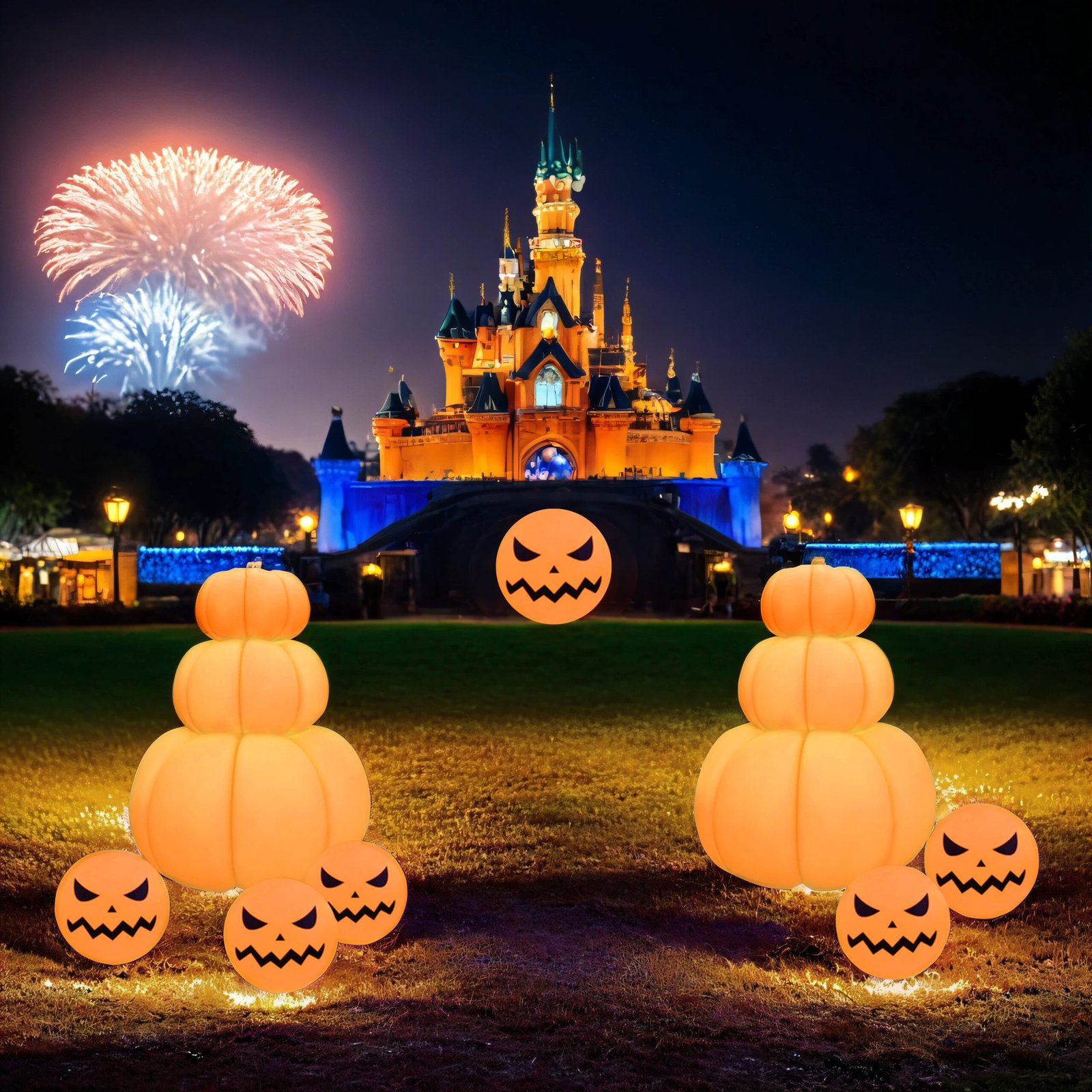 halloween pumpkin lanterns decor