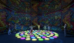 Uncover New Sources of Joys with Dynamic Interactive LED Floor Tiles