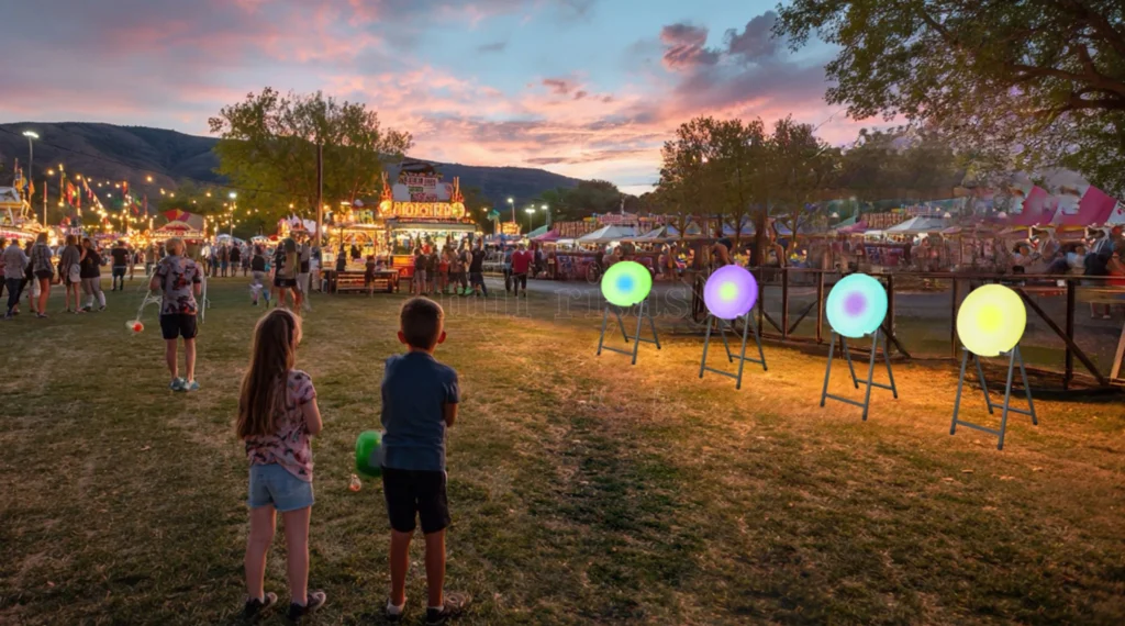 Interactive Shooting Targets for Kids and Adults in Kids’ Playgrounds