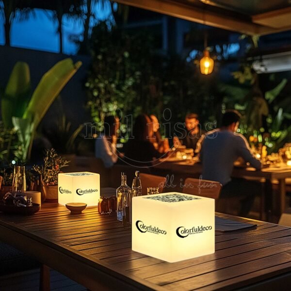 Customized Lamps LED Light Cube 1