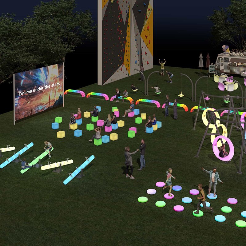 Glow Swings