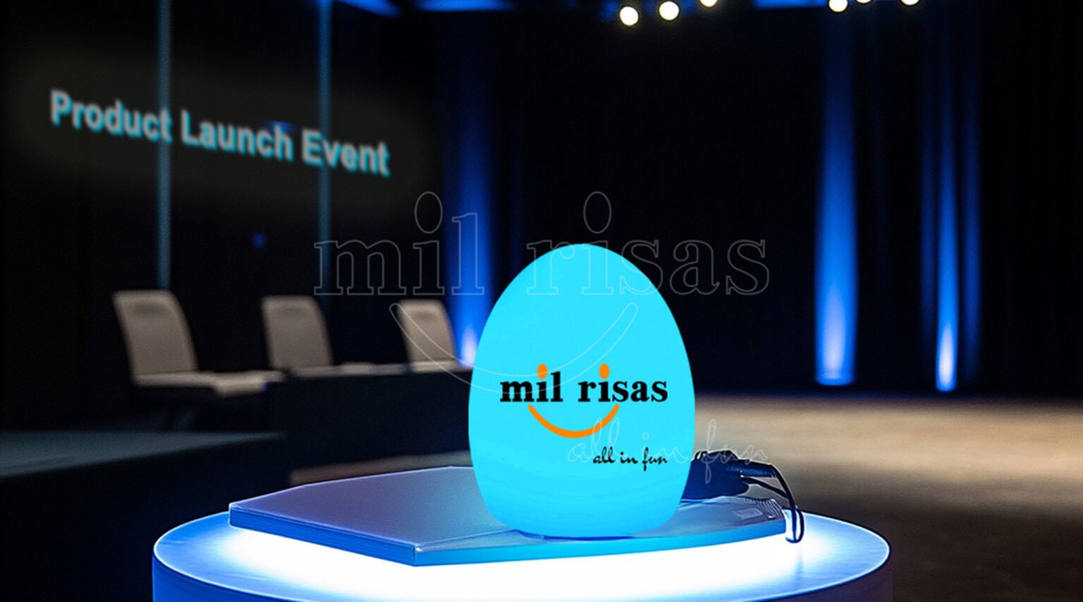 Highlight Your Brand with Custom Multicolor Wireless Event Centerpieces
