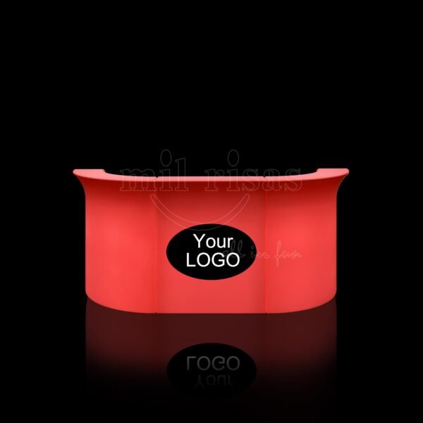 Individualized LED Curved Bar Counter