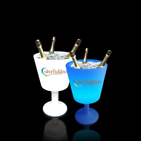 Personalized LED Champagne Ice Bucket