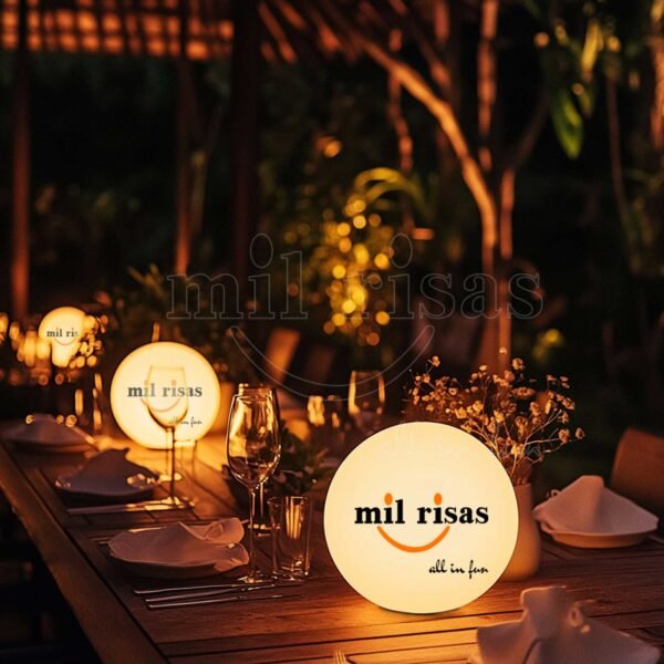 Personalized Lights LED Orb Lamp 1