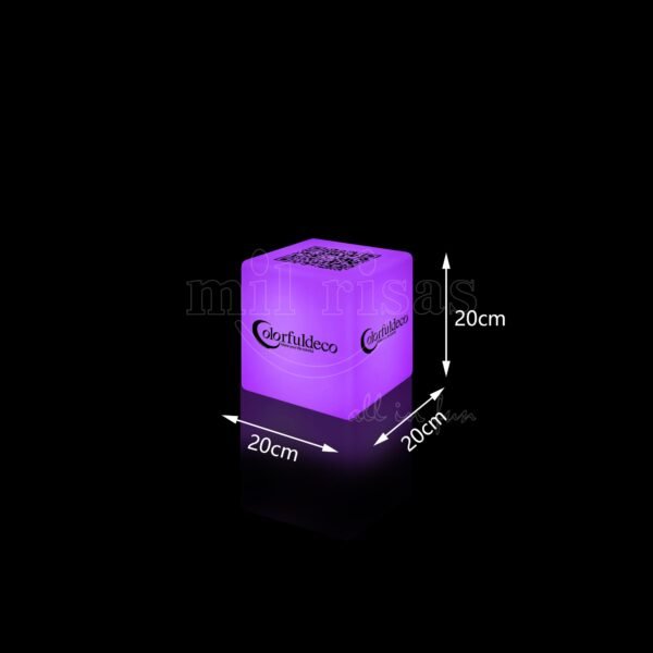 Size of Customized Lamps LED Light Cube 20m