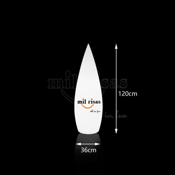Size of Personalized Lamp Floor Outdoor Lamps 120cm