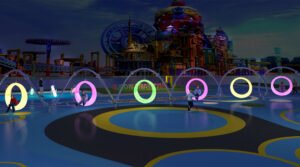 Experience the Wonder of the Light Up Circle Swing