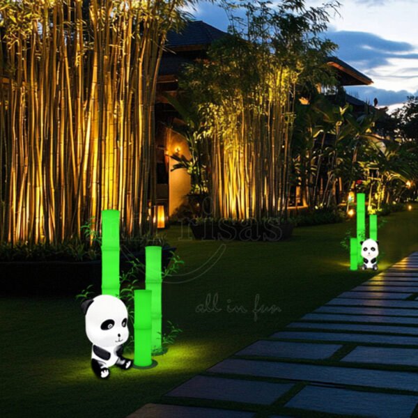 Transform Hotel Resorts with Glowing Bamboo LED Landscape Lights