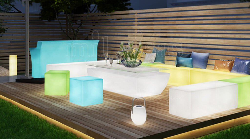 Add Radiance and Style to Your Outdoor Area with LED Decor