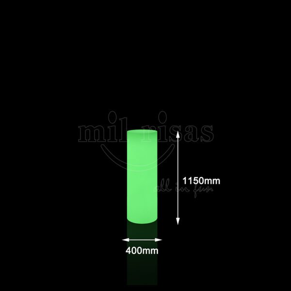 Size of Cordless LED Floor Lamp Battery Operated Decor Lights A124G