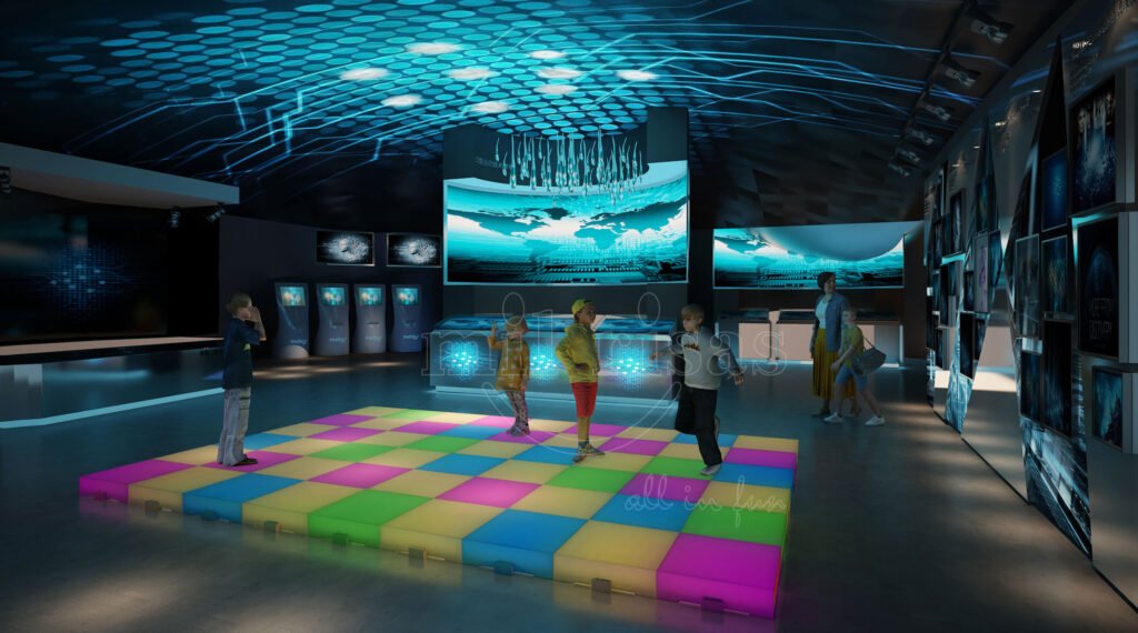 Interactive LED Zones with Motion-Responsive Lights for Engaging Guest Experiences