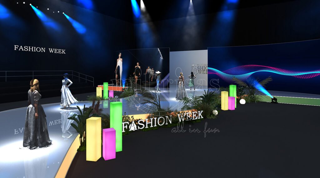 LED Pillars Lighting up the Stage for an Engaging Event