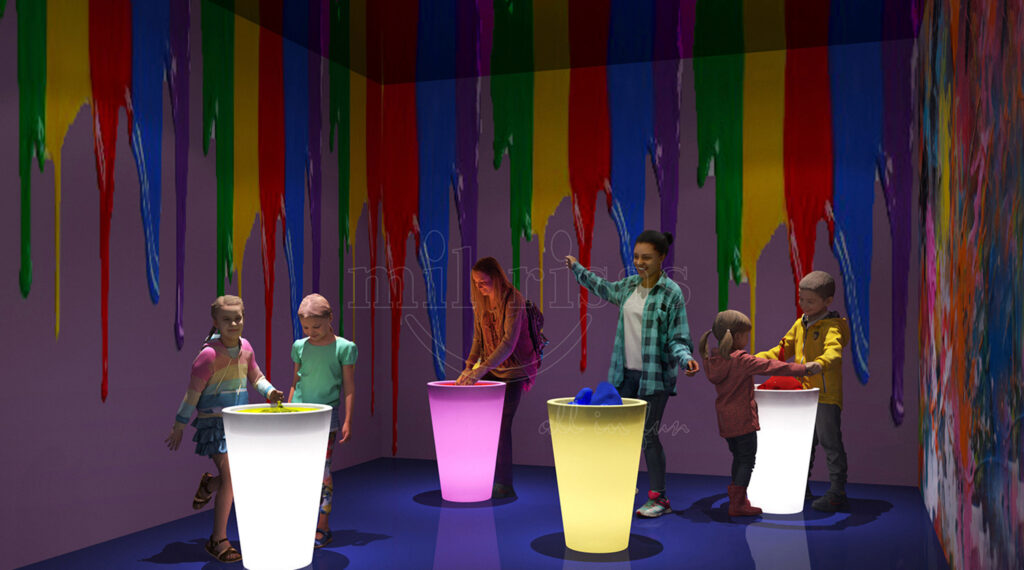 Creative and Collaborative Colorful Multi-Person Activity Bin