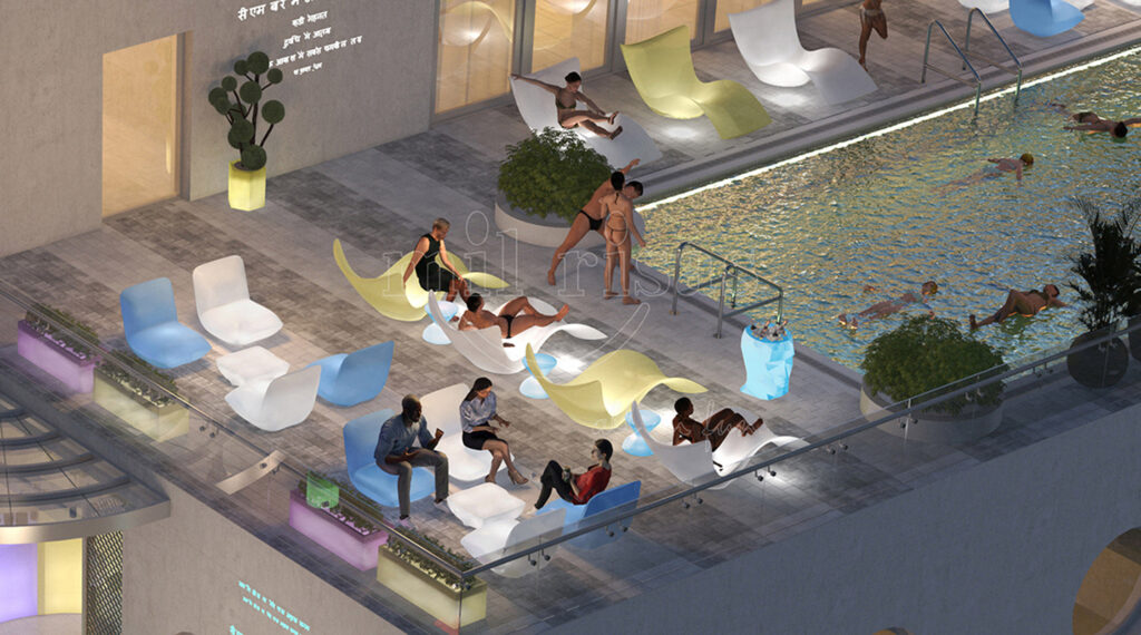 Glow Furniture with Sofas with LED Lights, Illuminated Tables, And LED Cube Seats in Bars, Hotel Lounges, Pool Parties, And Private Events