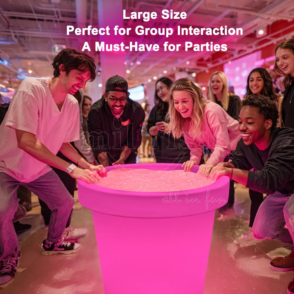 Glow Party Slime Bin for Interactive Group Fun at Parties